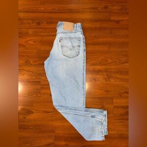 Vintage Levi's Light Blue Straight Men's Jeans
